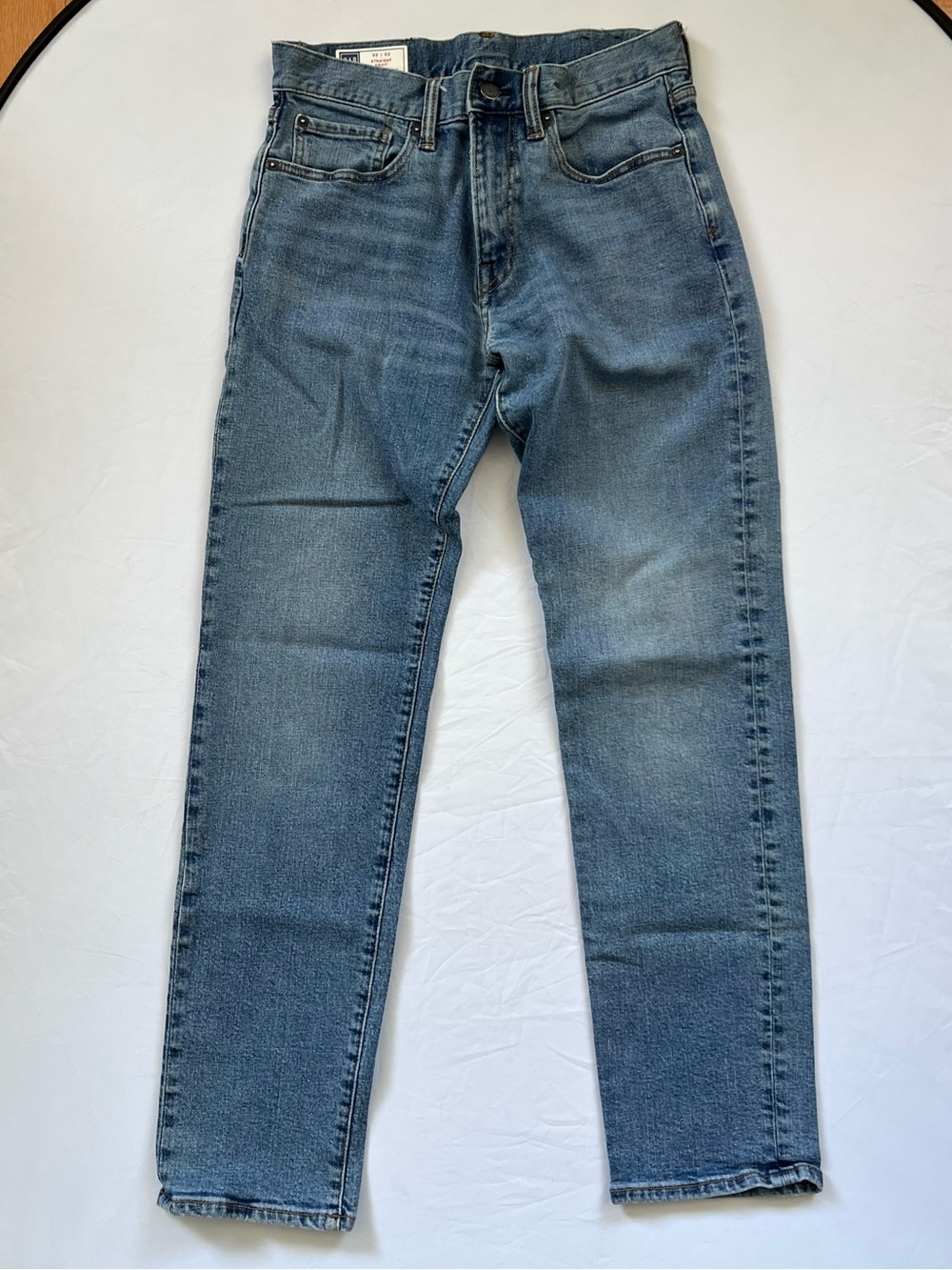 GAP Straight Fit Blue Denim Jeans